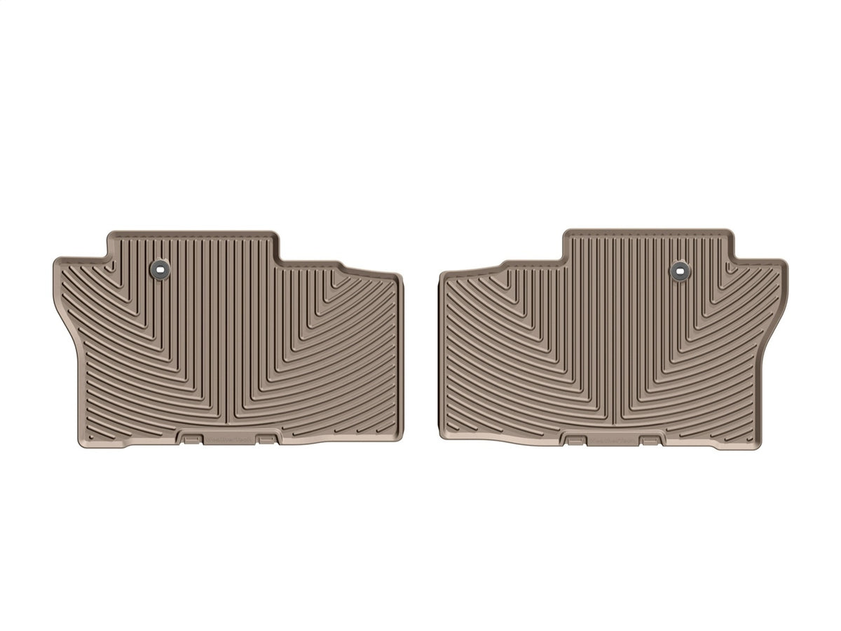 Weathertech - All Weather Floor Mats Tan Front & Rear Set 19-25 Honda Passport / 16-22 Honda Pilot - W363TN-W364TN