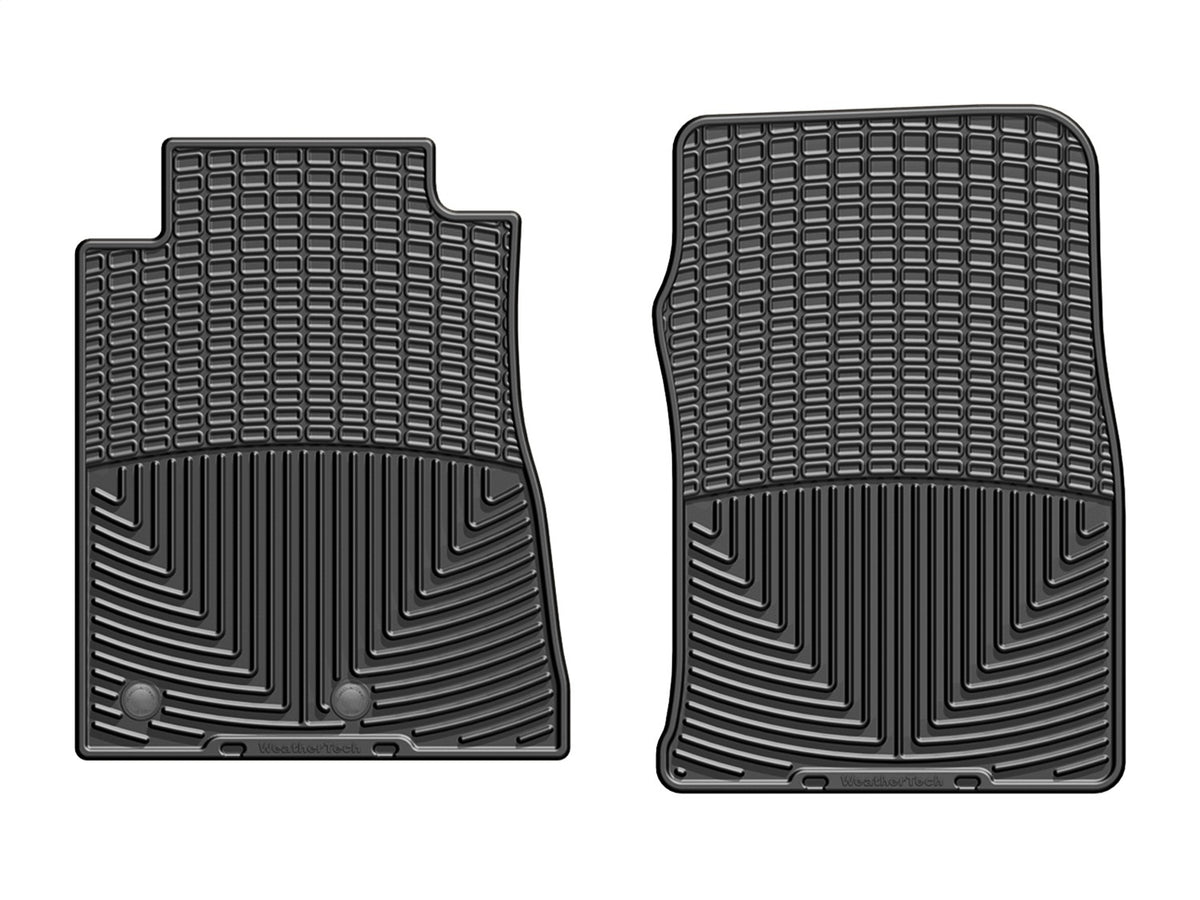 Weathertech - All Weather Floor Mats - Black Front 10-12 Ford Mustang - W366