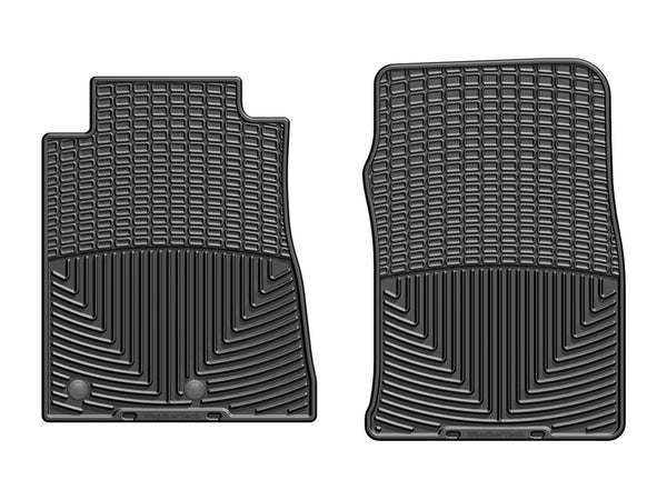 Weathertech - All Weather Floor Mats - Black Front 10-12 Ford Mustang - W366