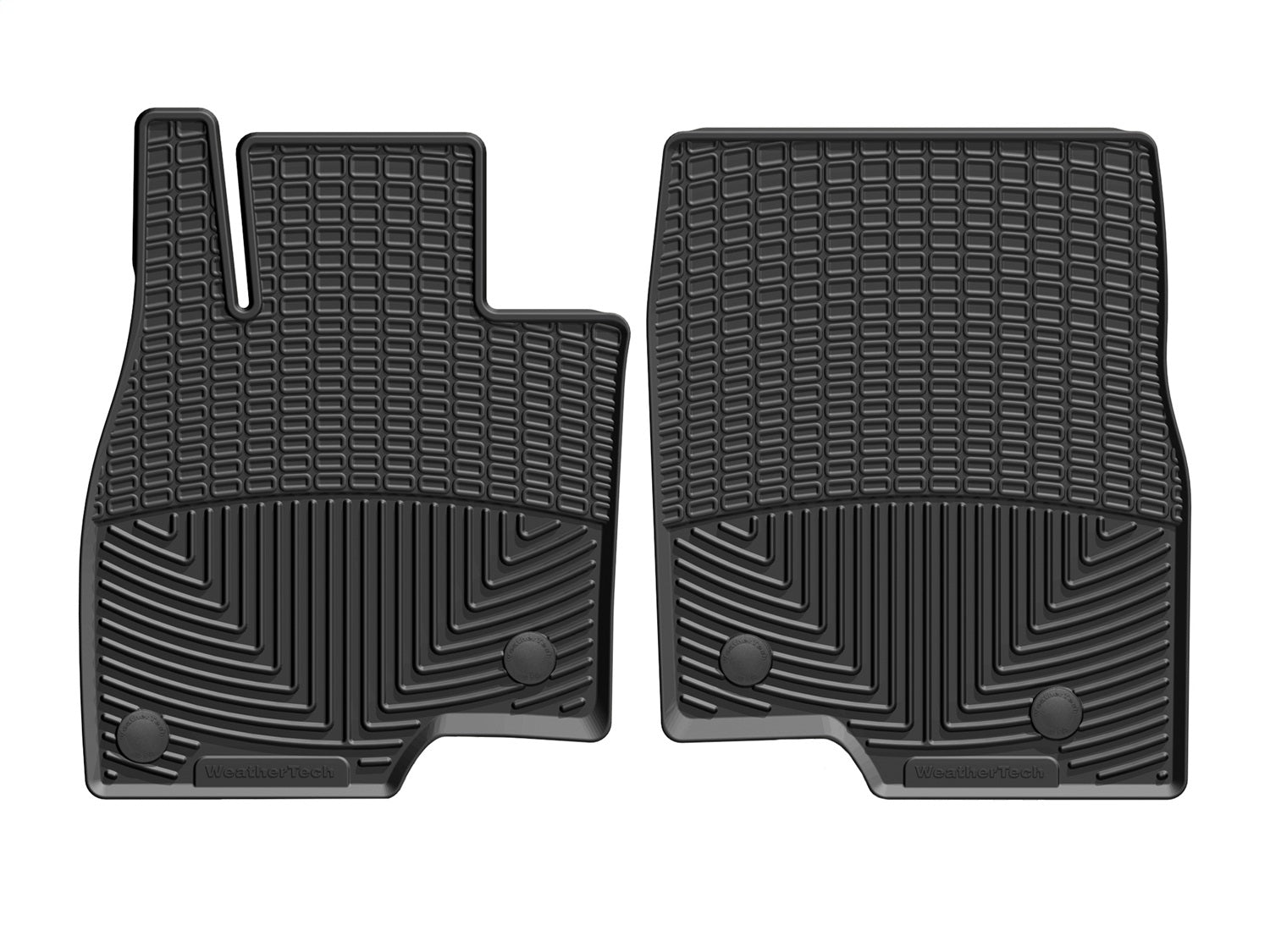 Weathertech - All Weather Floor Mats - Black Front 14-18 Mazda 3 / 14-21 Mazda 6 - W369