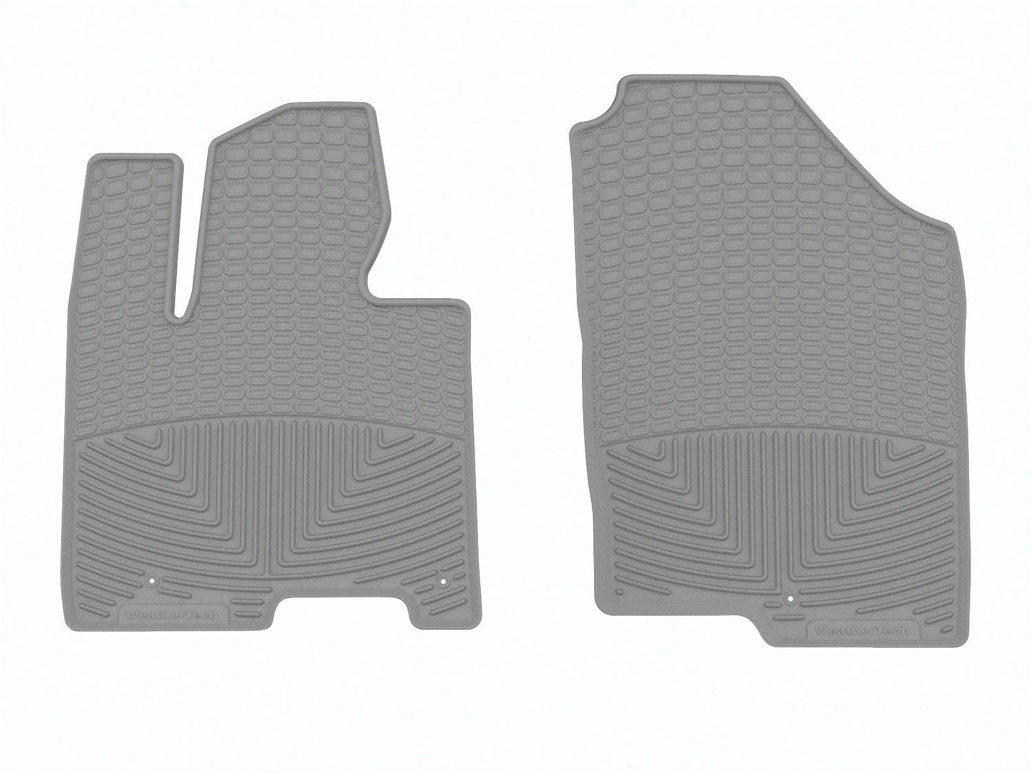 Weathertech - All Weather Floor Mats Gray Front & Rear Set 22-26 Hyundai Tucson - W374GR-W468GR