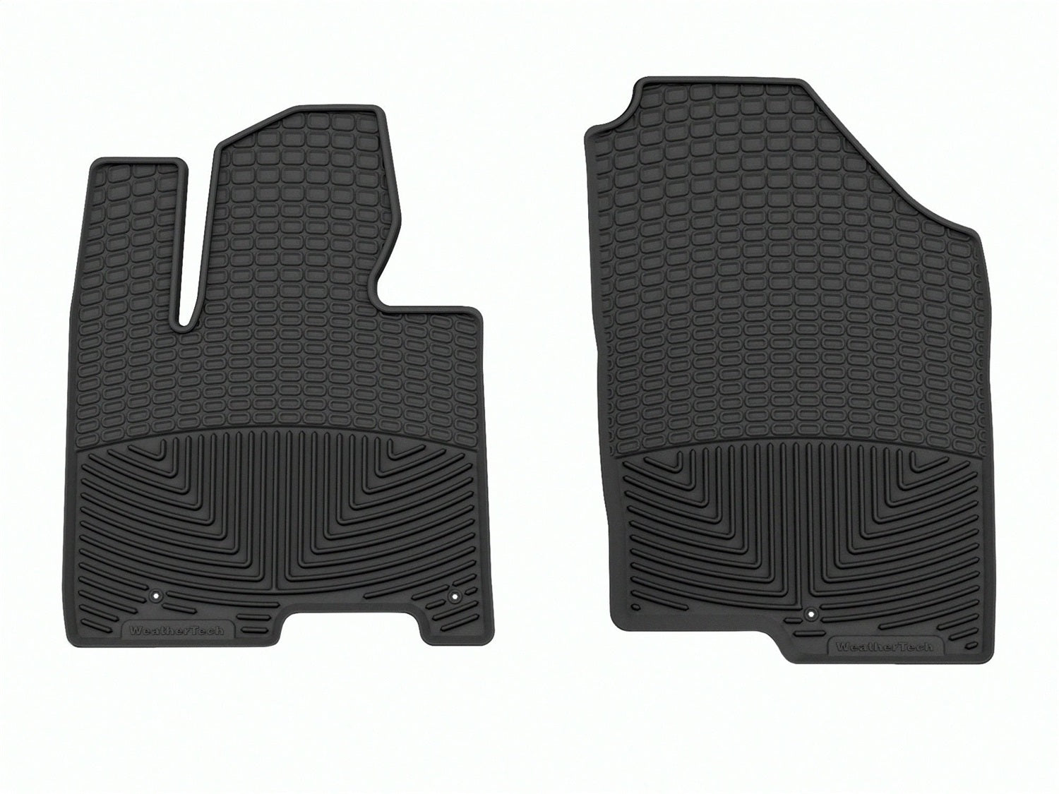 Weathertech - All Weather Floor Mats Black Front & Rear Set 22-26 Hyundai Tucson - W374-W468