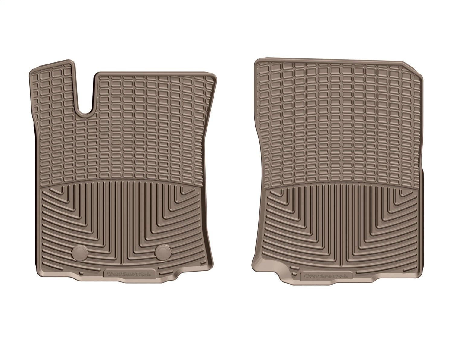 Weathertech - All Weather Floor Mats - Tan Front 16-17 Toyota Tacoma - W377TN