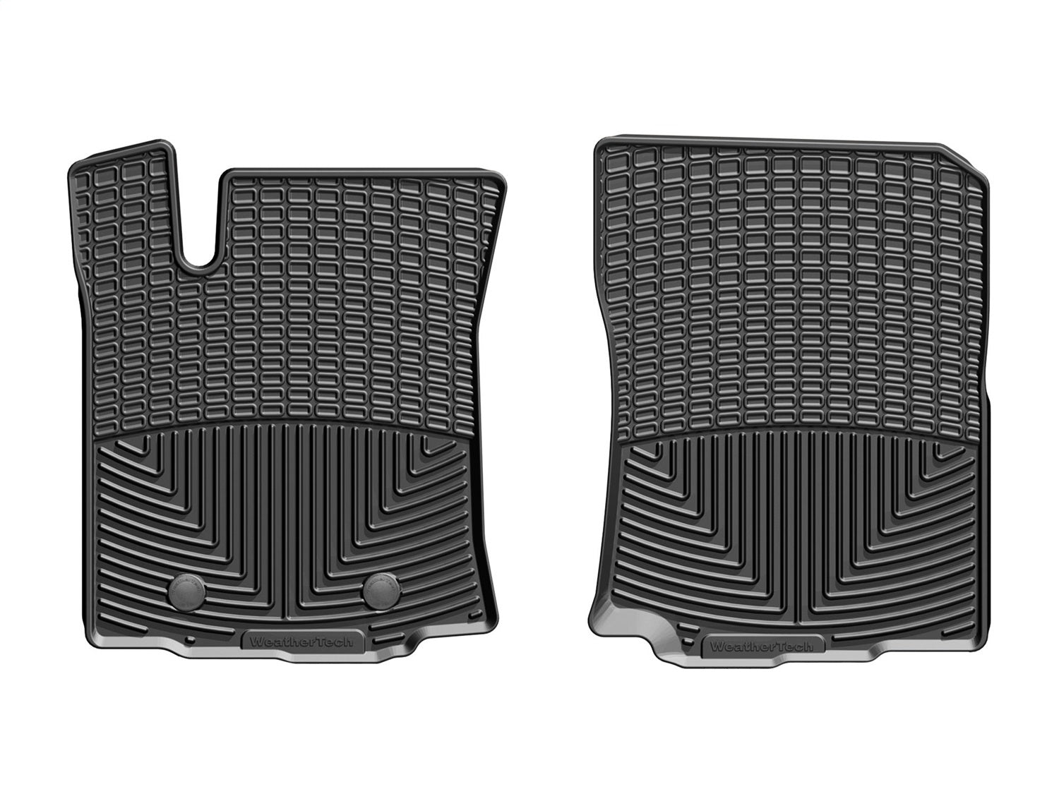 Weathertech - All Weather Floor Mats - Black Front 16-17 Toyota Tacoma - W377