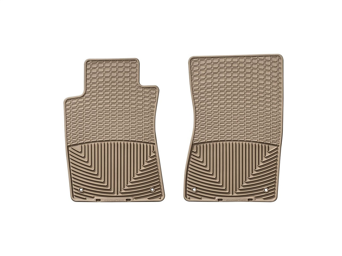 Weathertech - All Weather Floor Mats - Tan Front 06-10 Mercedes Benz CLS / 03-09 Mercedes Benz E-Class / 07-09 Mercedes 