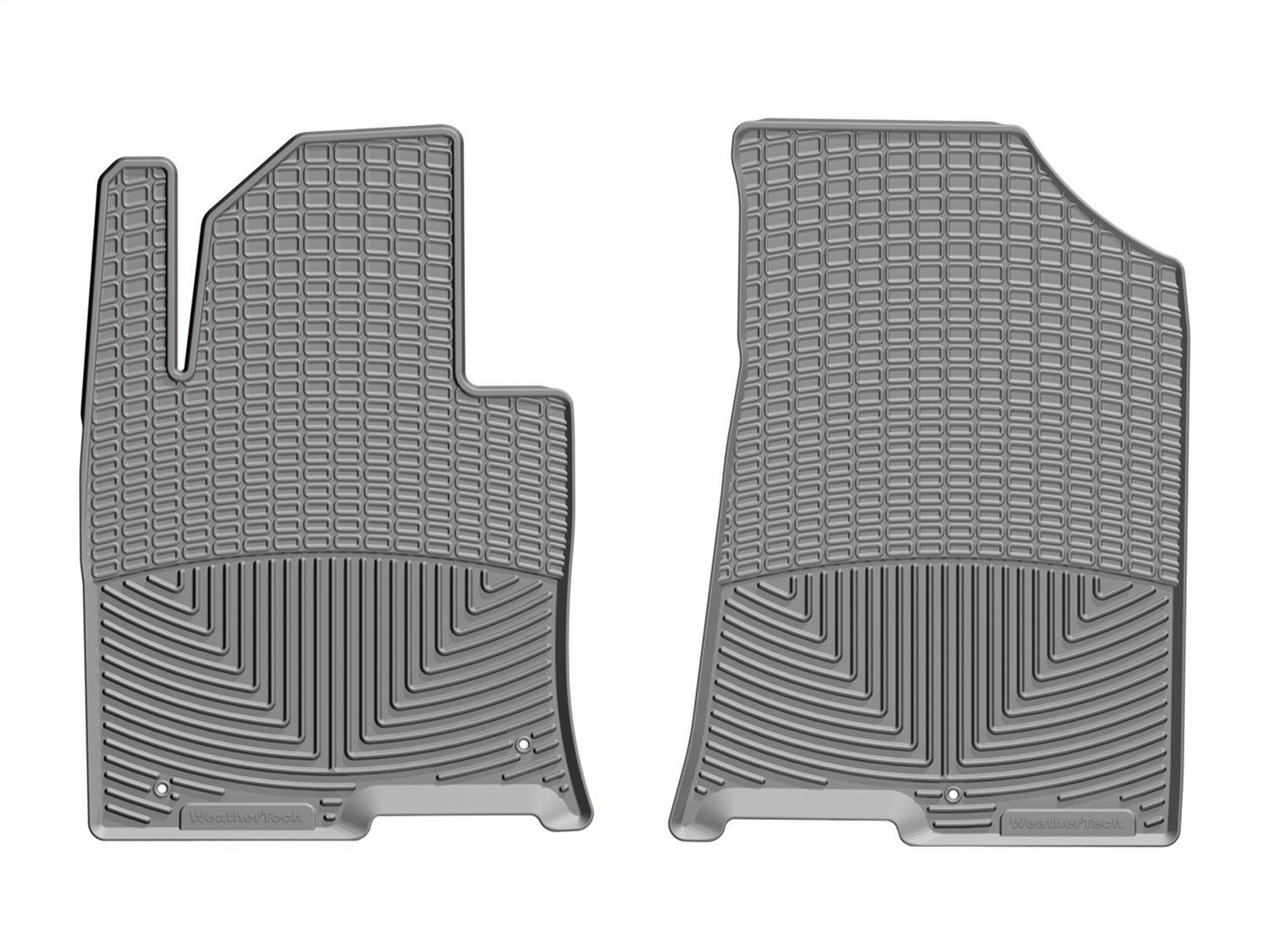 Weathertech - All Weather Floor Mats - Gray Front 15-19 Hyundai Sonata / 16-20 Kia Optima - W385GR