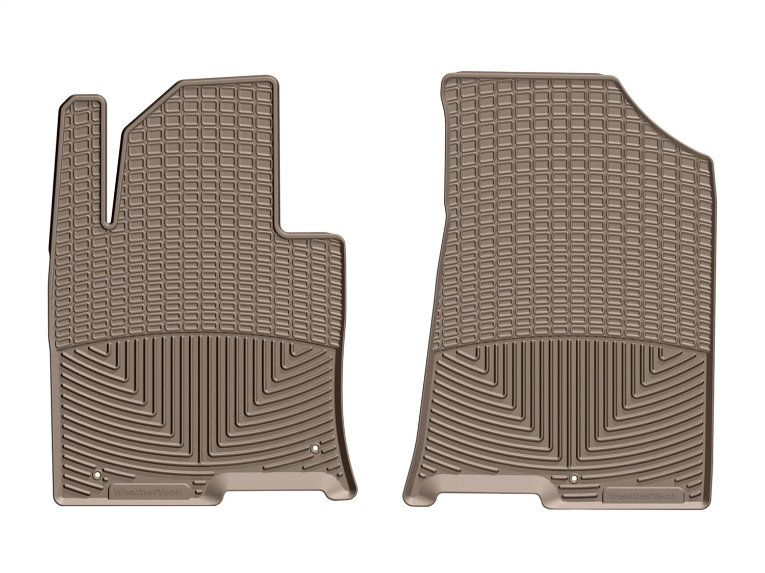 Weathertech - All Weather Floor Mats - Tan Front 15-19 Hyundai Sonata / 16-20 Kia Optima - W385TN