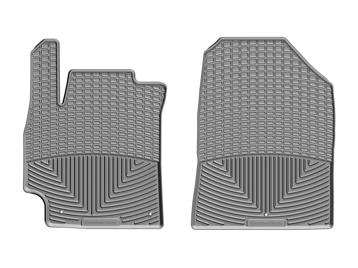 Weathertech - All Weather Floor Mats - Gray Front 17-20 Hyundai Elantra - W388GR