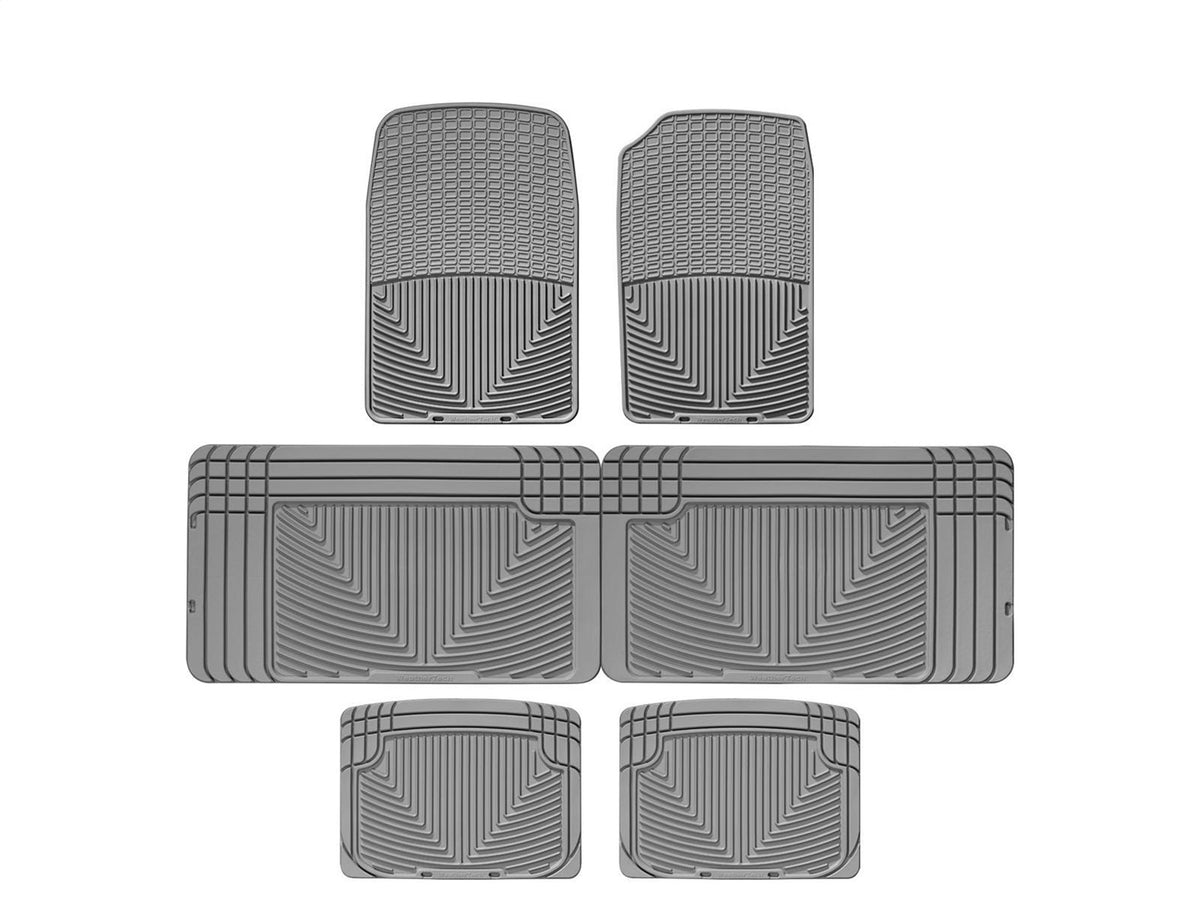Weathertech - All Weather Floor Mats - Gray Front Rear and Third Row 03-06 Ford Expedition / 03-06 Lincoln Navigator - W