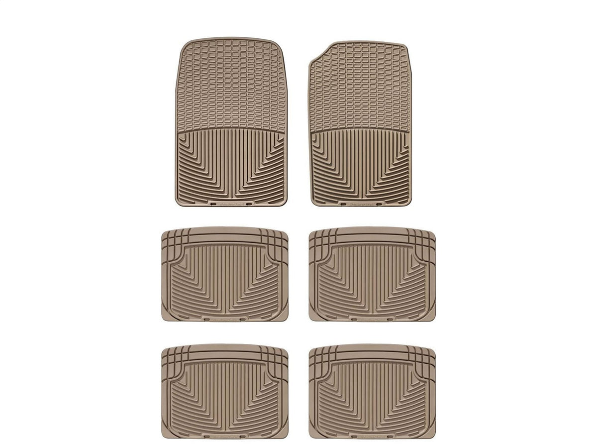 Weathertech - All Weather Floor Mats - Tan Front Rear and Third Row 03-06 Ford Expedition / 03-06 Lincoln Navigator - W3