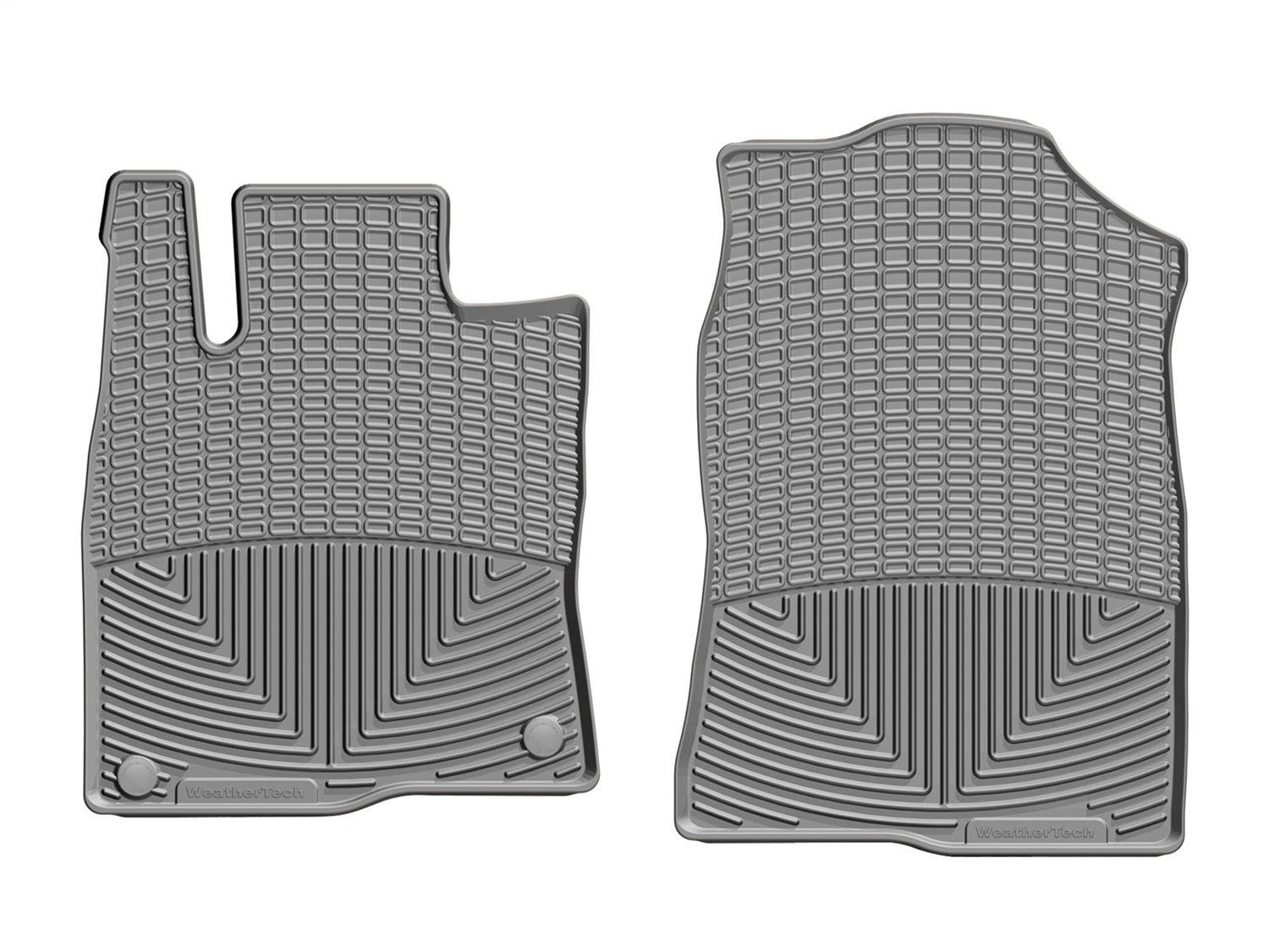 Weathertech - All Weather Floor Mats - Gray Front 16-21 Honda Civic - W390GR
