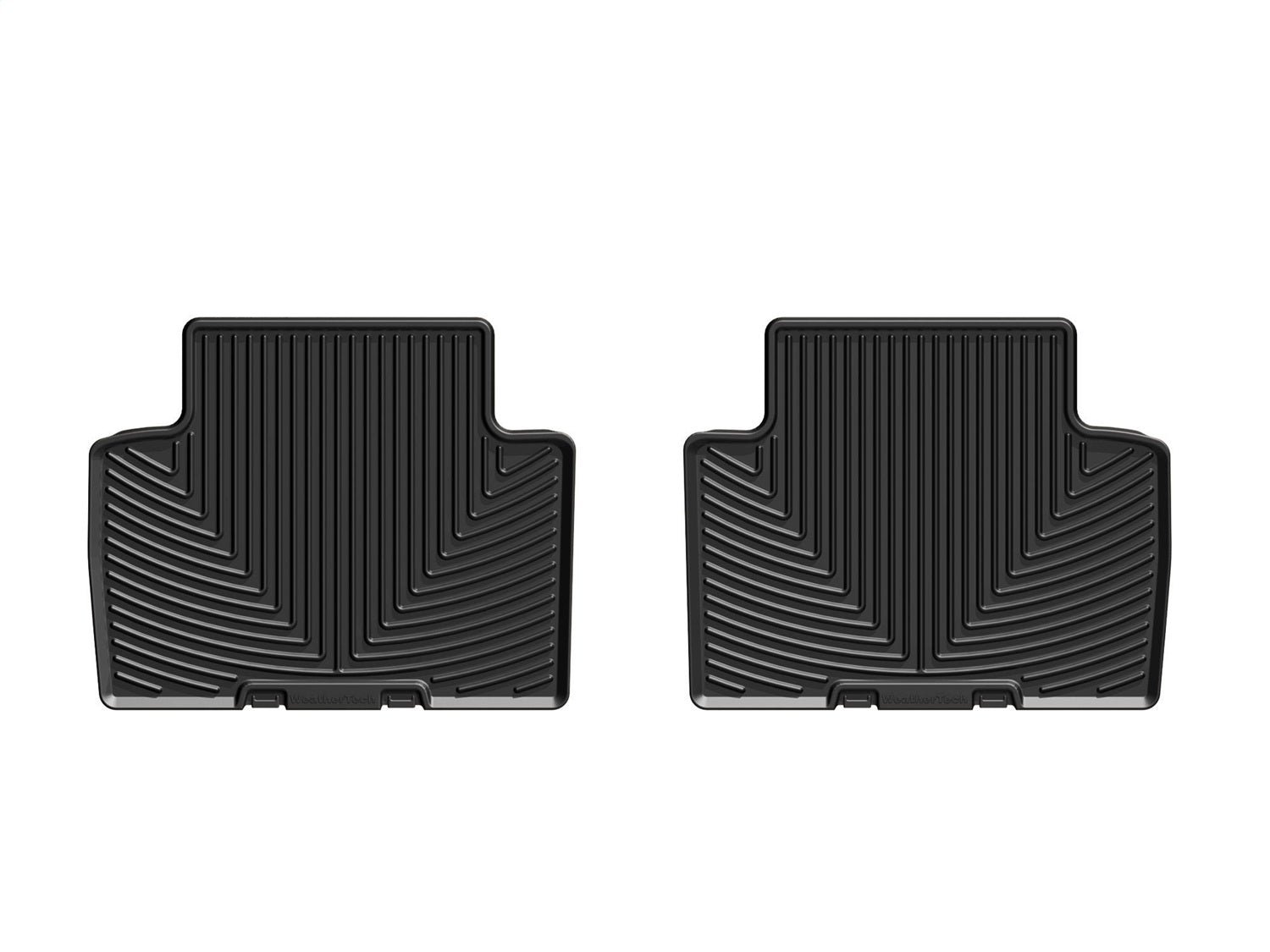 Weathertech - All Weather Floor Mats - Black Rear 16-21 Honda Civic - W391