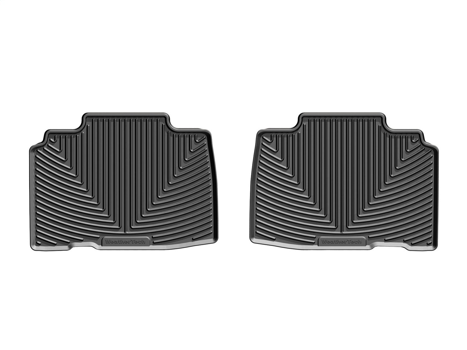 Weathertech - All Weather Floor Mats - Black Rear 15-24 Ford Edge - W396