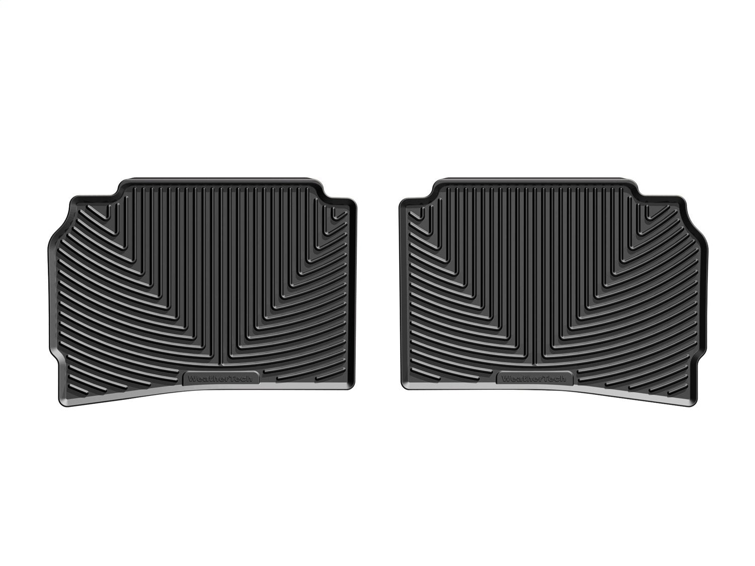Weathertech - All Weather Floor Mats - Black Rear 16-25 Chevrolet Malibu - W398