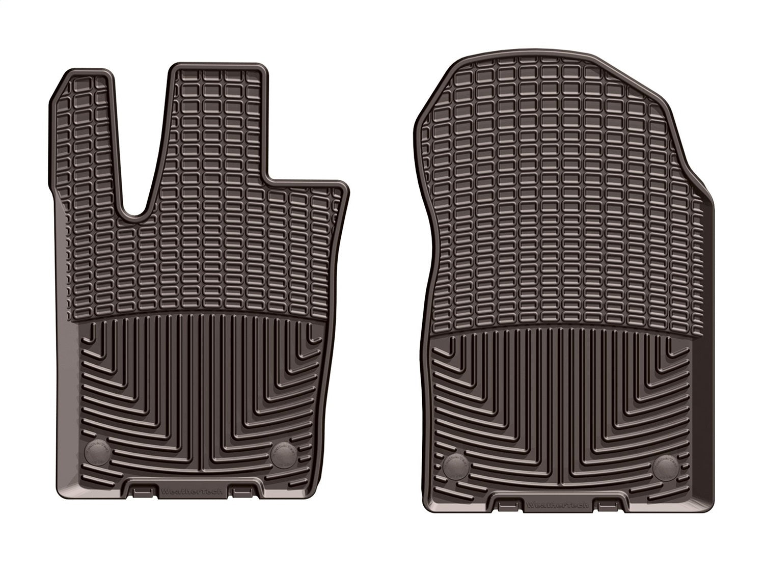 Weathertech - All Weather Floor Mats Cocoa Front & Rear Set 16-26 Dodge Durango / 16-21 Jeep Grand-Cherokee / 22 Jeep Gr