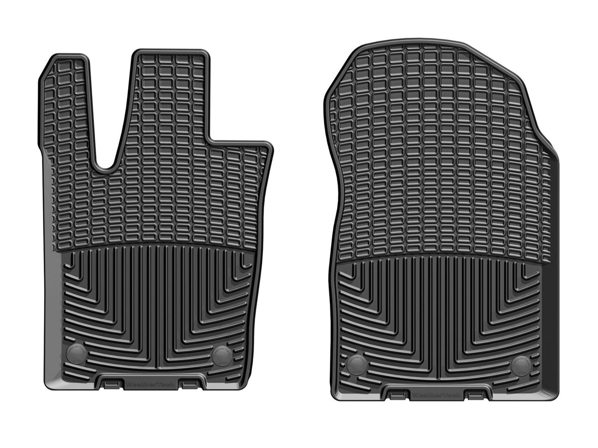 Weathertech - All Weather Floor Mats - Black Front 16-26 Dodge Durango / 16-21 Jeep Grand-Cherokee / 22 Jeep Grand-Chero