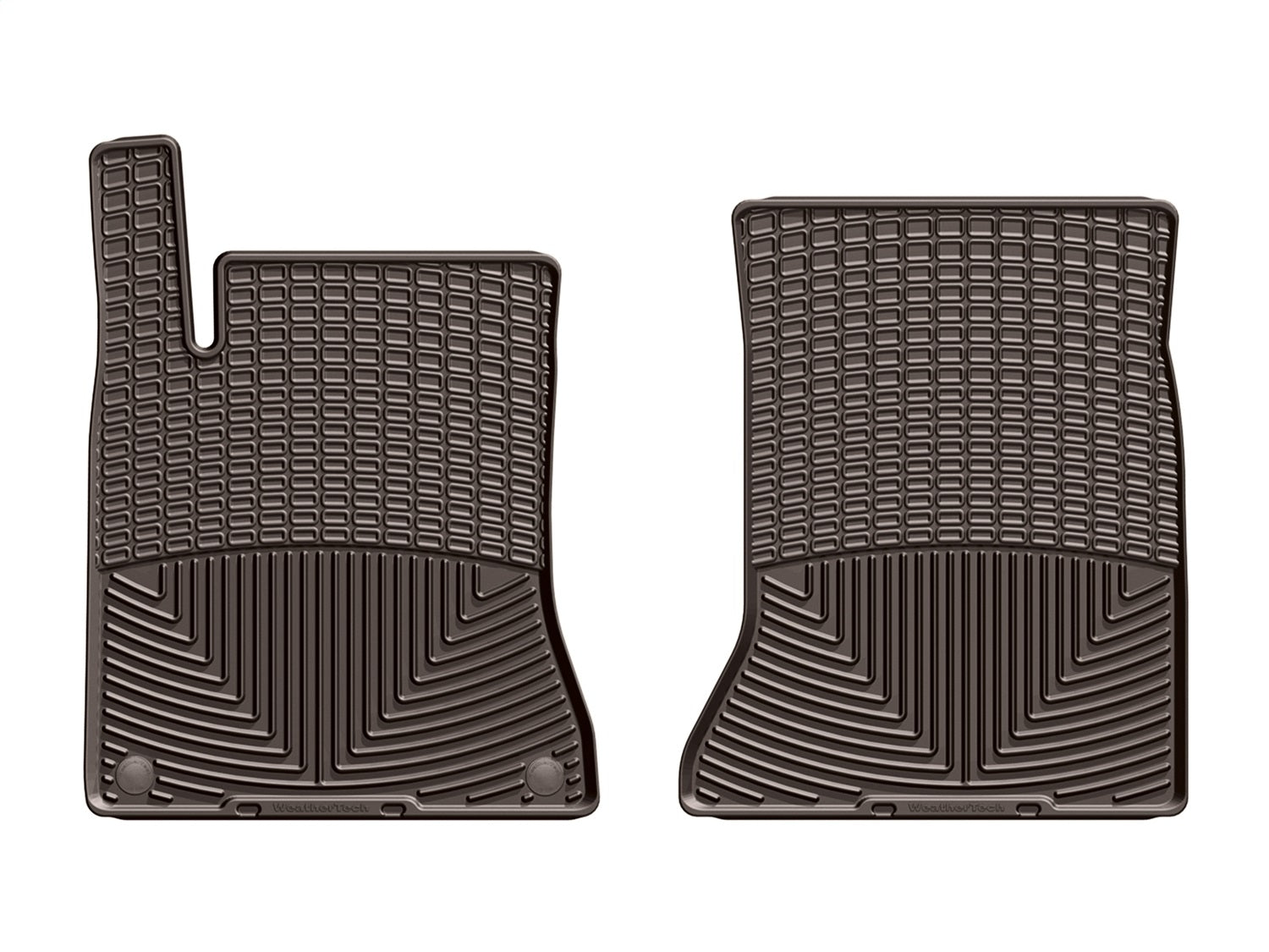 Weathertech - All Weather Floor Mats - Cocoa Front 14-19 Mercedes Benz CLA / 15-20 Mercedes Benz GLA - W402CO