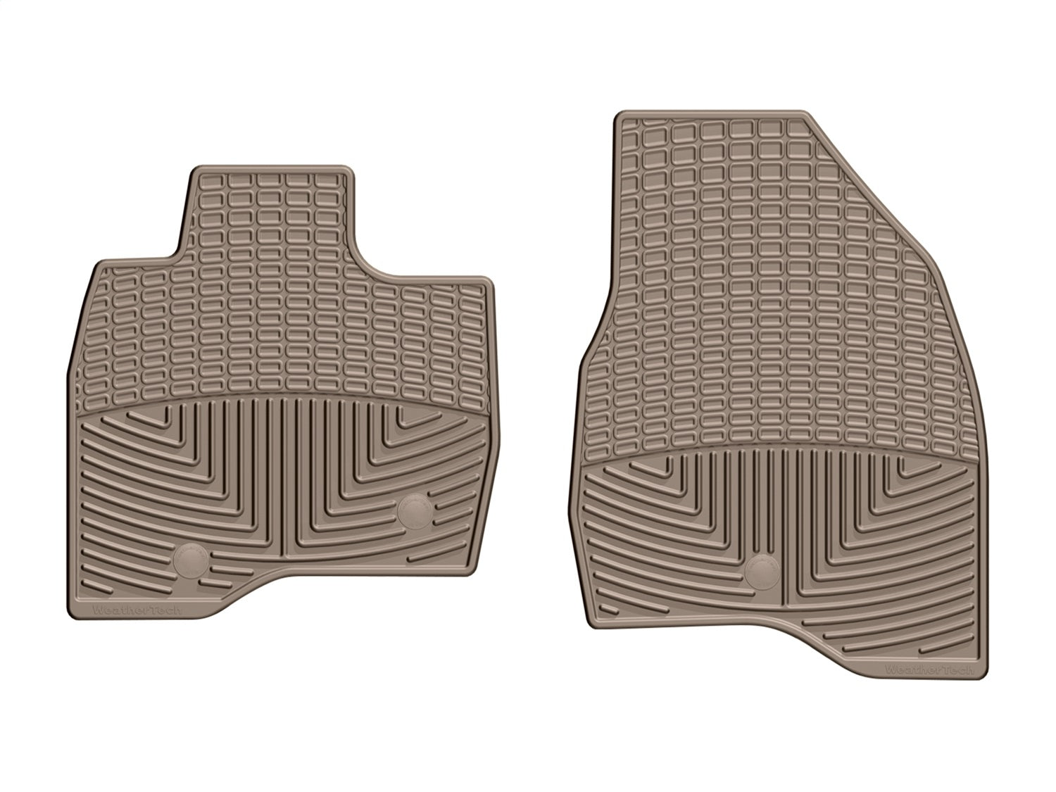 Weathertech - All Weather Floor Mats - Tan Front 17-19 Ford Explorer - W403TN