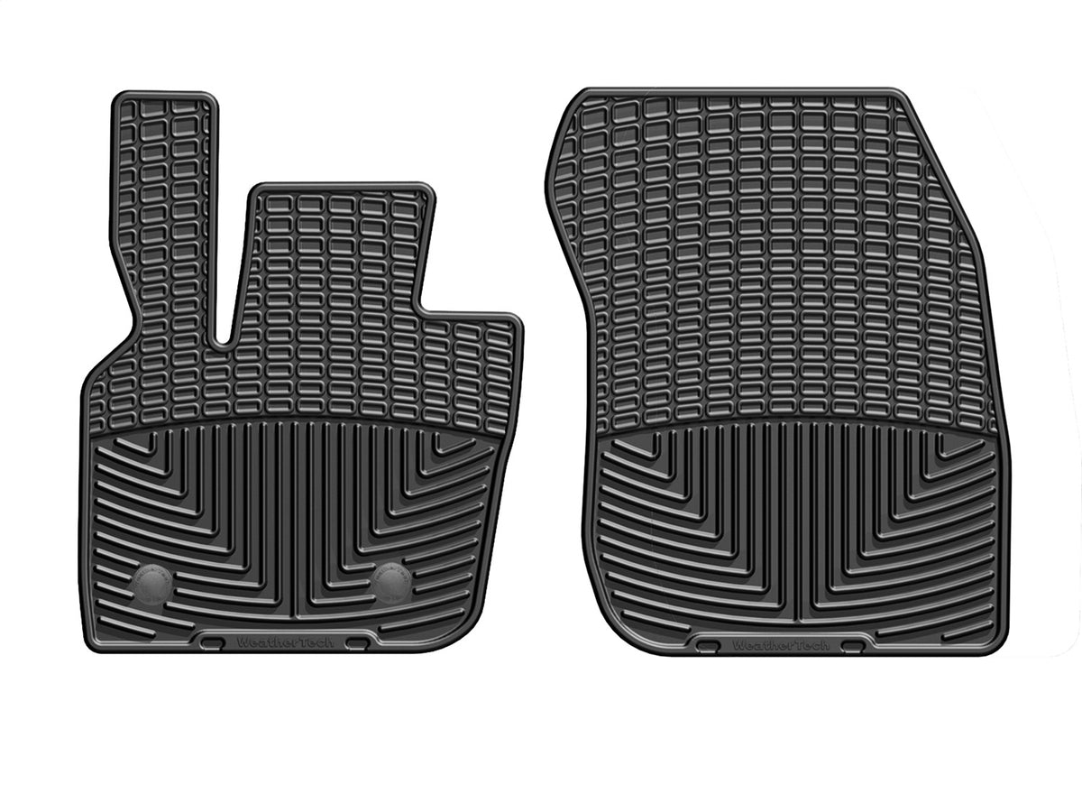 Weathertech - All Weather Floor Mats - Black Front 17-20 Ford Fusion / 17-20 Lincoln MKZ - W404