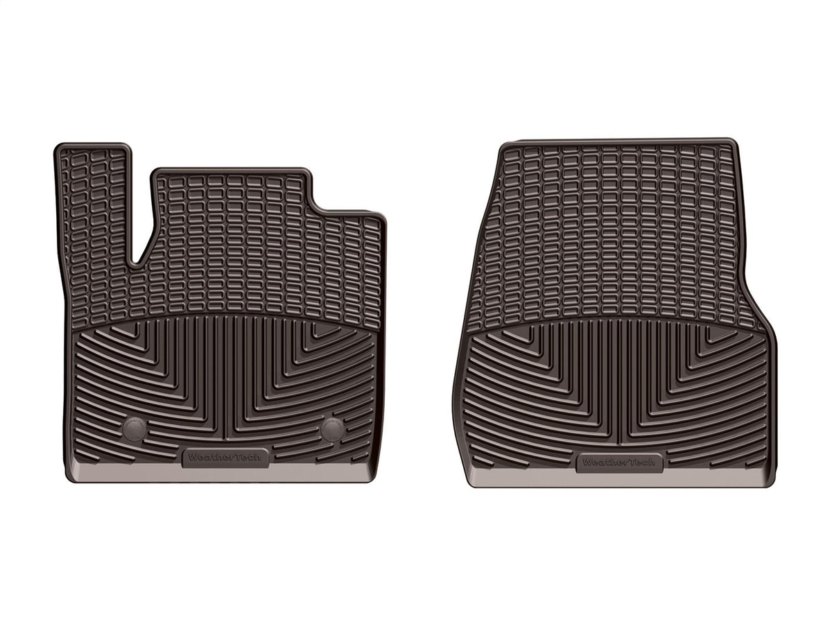 Weathertech - All Weather Floor Mats - Cocoa Front 17-25 Ford F-250 / 17-25 Ford F-350 - W407CO