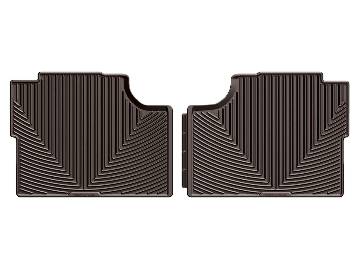 Weathertech - All Weather Floor Mats - Cocoa Rear 17-26 Ford F-250 / 17-26 Ford F-350 / 17 Ford F-450-Super-Duty - W409C