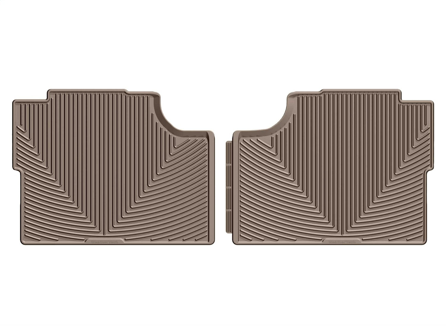 Weathertech - All Weather Floor Mats - Tan Rear 17-26 Ford F-250 / 17-26 Ford F-350 / 17 Ford F-450-Super-Duty - W409TN