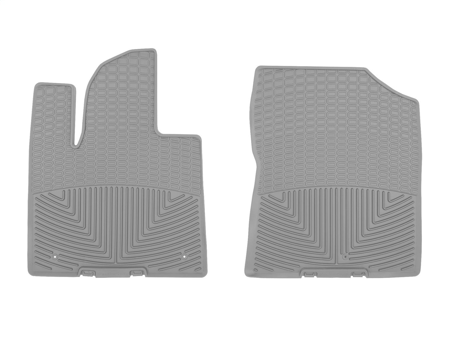 Weathertech - All Weather Floor Mats - Gray Front 21-23 Hyundai Santa-Fe - W411GR