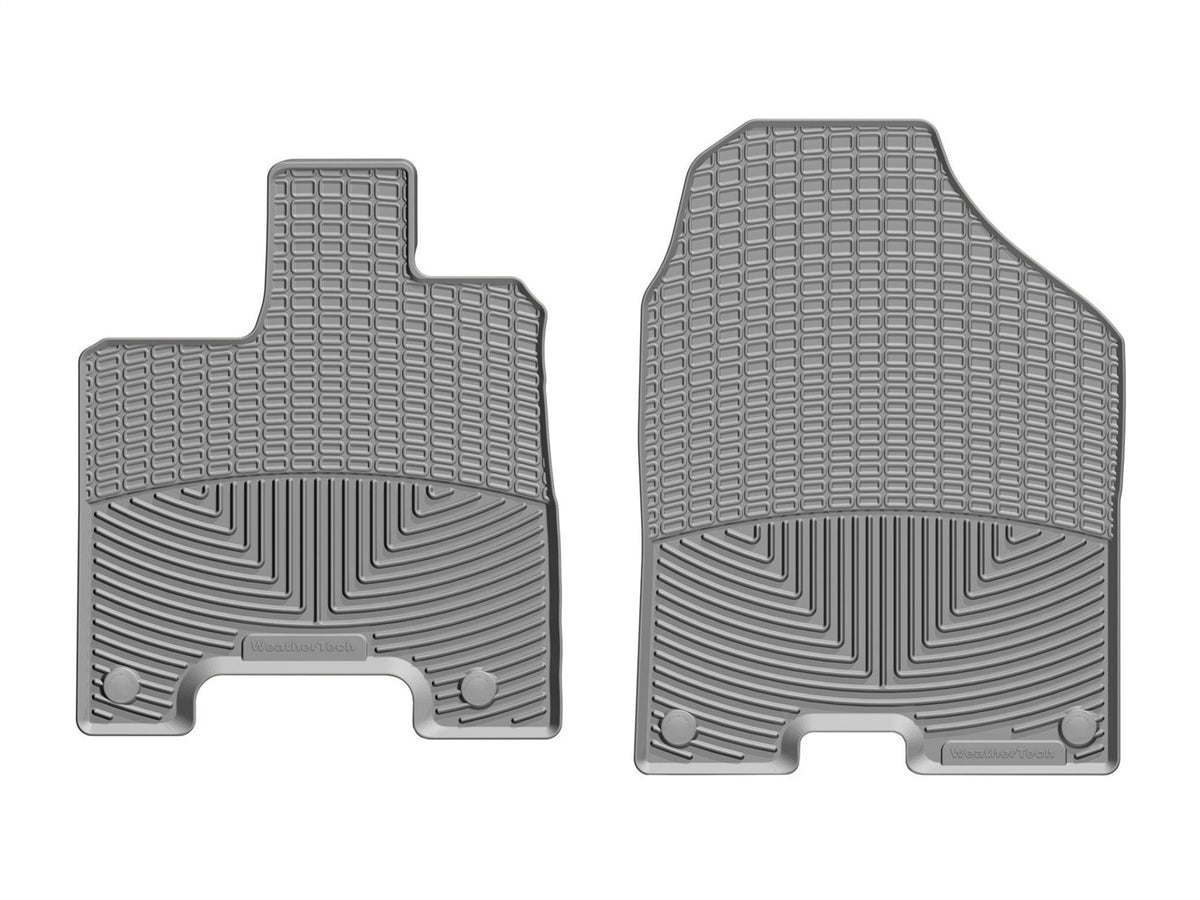 Weathertech - All Weather Floor Mats Gray Front & Rear Set 17-25 Honda Ridgeline - W415GR-W416GR