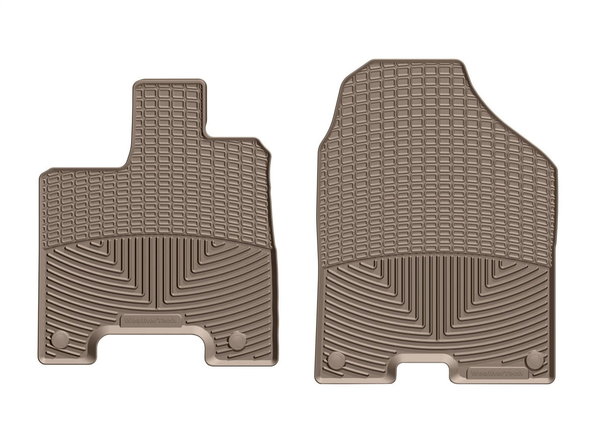 Weathertech - All Weather Floor Mats Tan Front & Rear Set 17-25 Honda Ridgeline - W415TN-W416TN