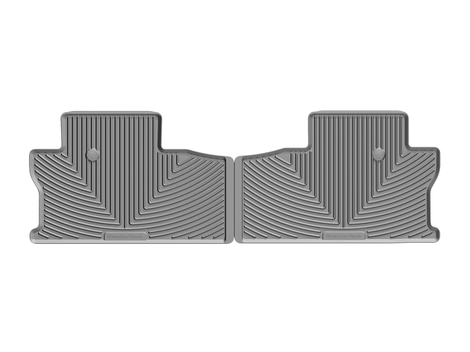 Weathertech - All Weather Floor Mats - Gray Rear 17-25 Honda Ridgeline - W416GR