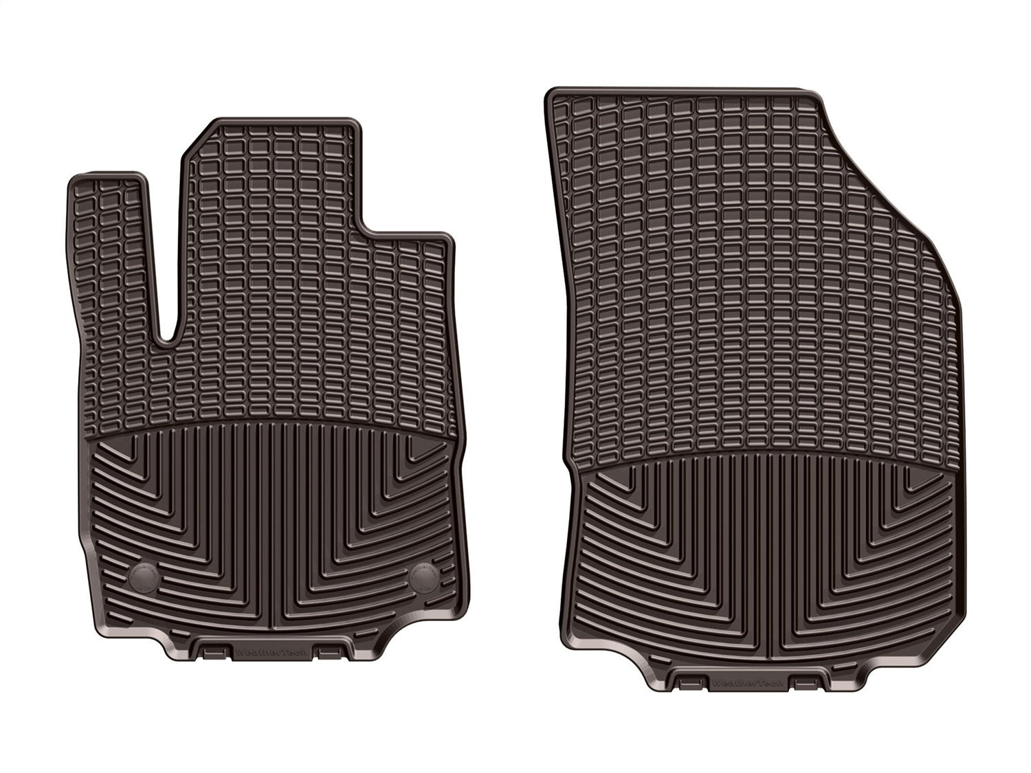 Weathertech - All Weather Floor Mats Cocoa Front & Rear Set 18-24 Chevrolet Equinox - W424CO-W425CO