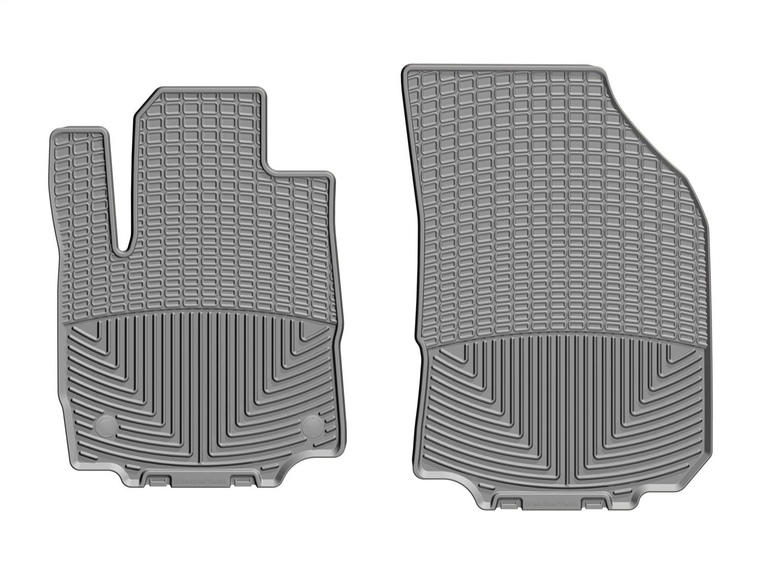 Weathertech - All Weather Floor Mats - Gray Front 18-24 Chevrolet Equinox - W424GR
