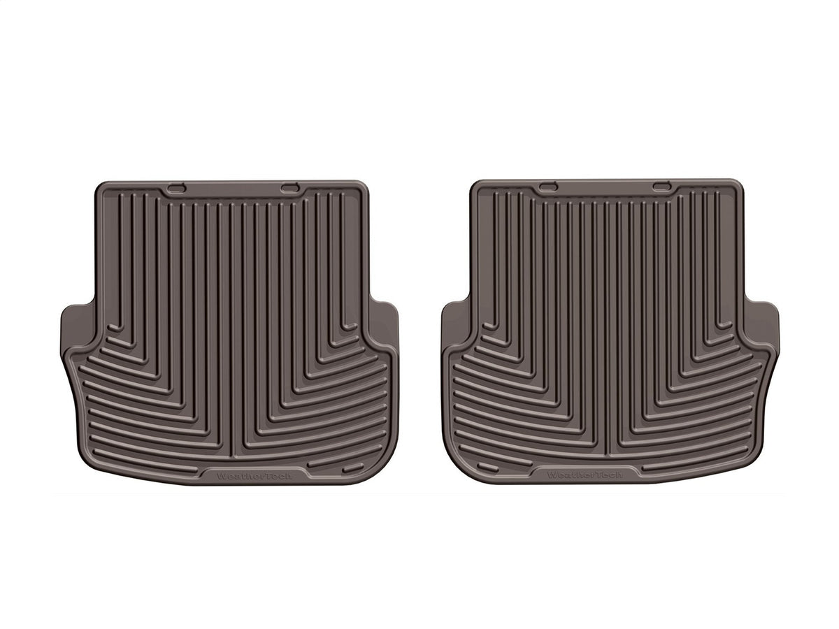 Weathertech - All Weather Floor Mats - Cocoa Rear 17-23 Mercedes Benz C-Class / 17-21 Mercedes Benz C63-AMG / 18-23 Merc