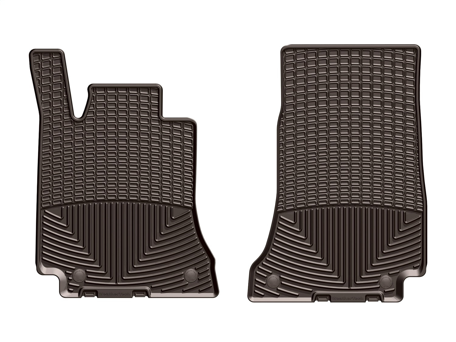Weathertech - All Weather Floor Mats - Cocoa Front for C-Class / C63-AMG / E-Class / E63-AMG - W429CO