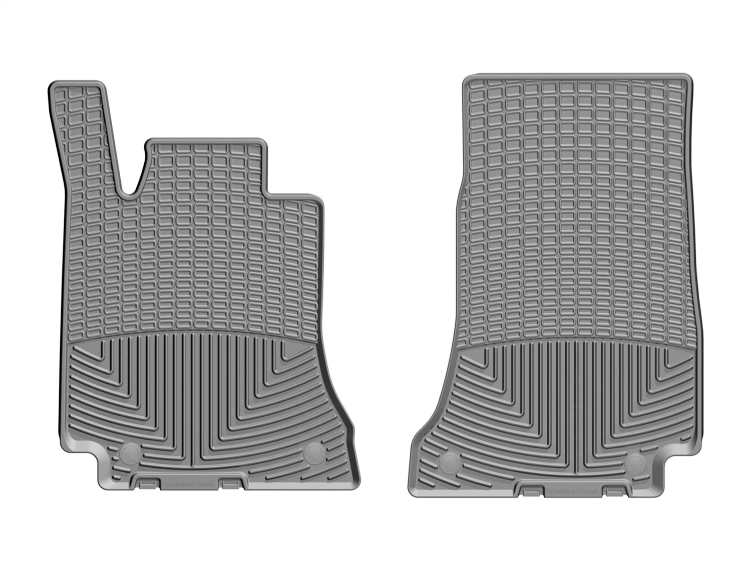 Weathertech - All Weather Floor Mats Gray Front & Rear Set 17-23 Mercedes Benz C-Class / 17-21 Mercedes Benz C63-AMG / 1