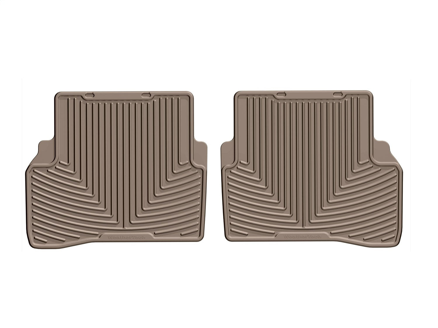 Weathertech - All Weather Floor Mats - Tan Rear for C-Class / C63-AMG / E-Class / E63-AMG - W432TN