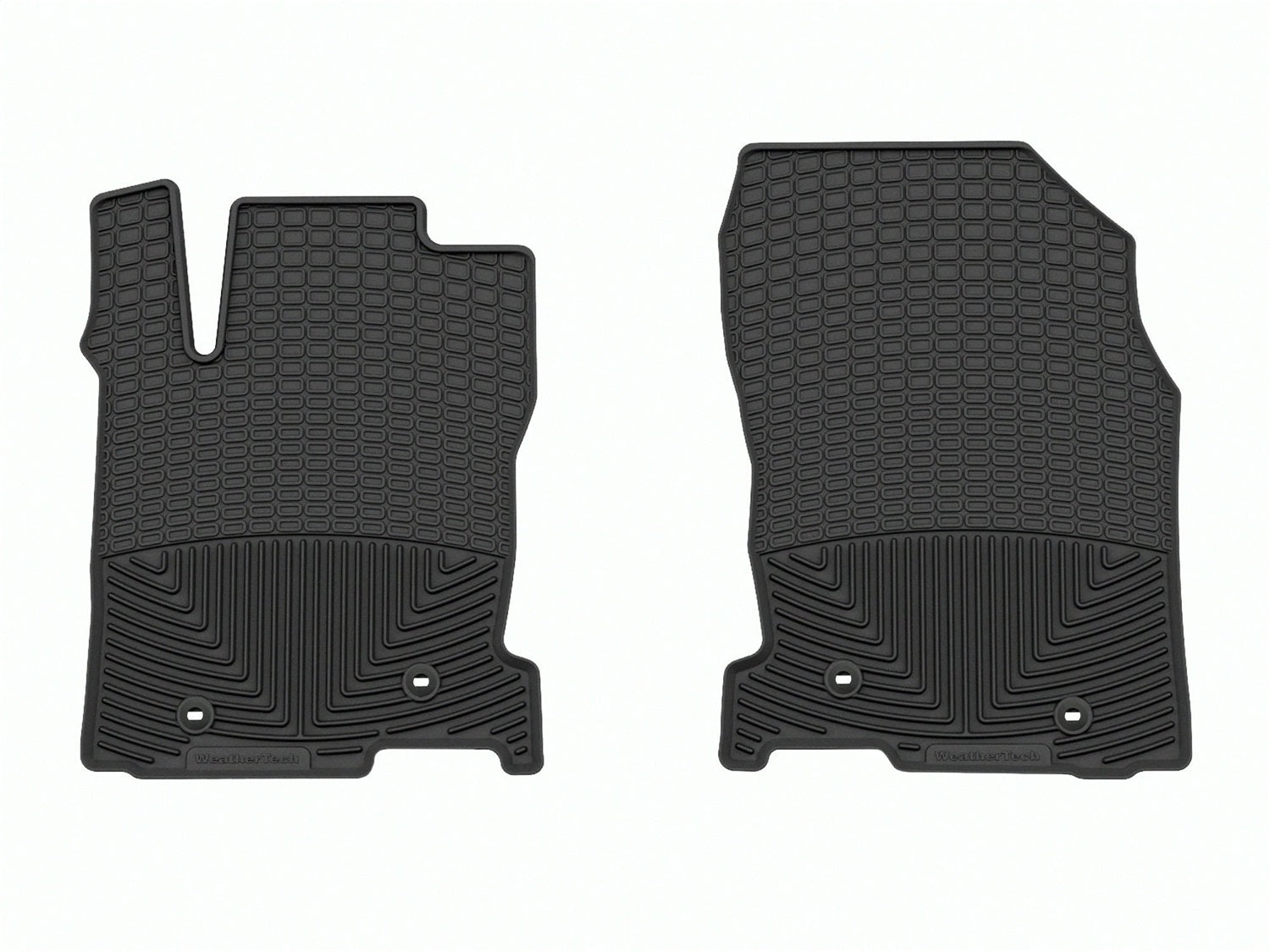 Weathertech - All Weather Floor Mats Black Front & Rear Set 15-21 Lexus NX - W440-W441
