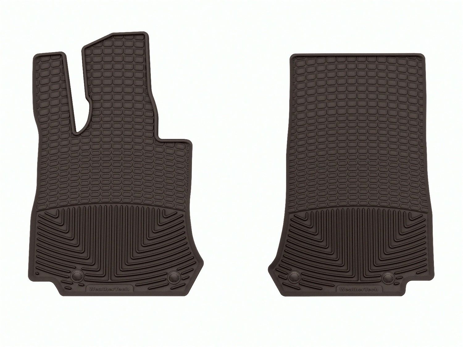 Weathertech - All Weather Floor Mats Cocoa Front & Rear Set 16-23 Mercedes Benz GLC / 18-21 Mercedes Benz GLC63-AMG - W4
