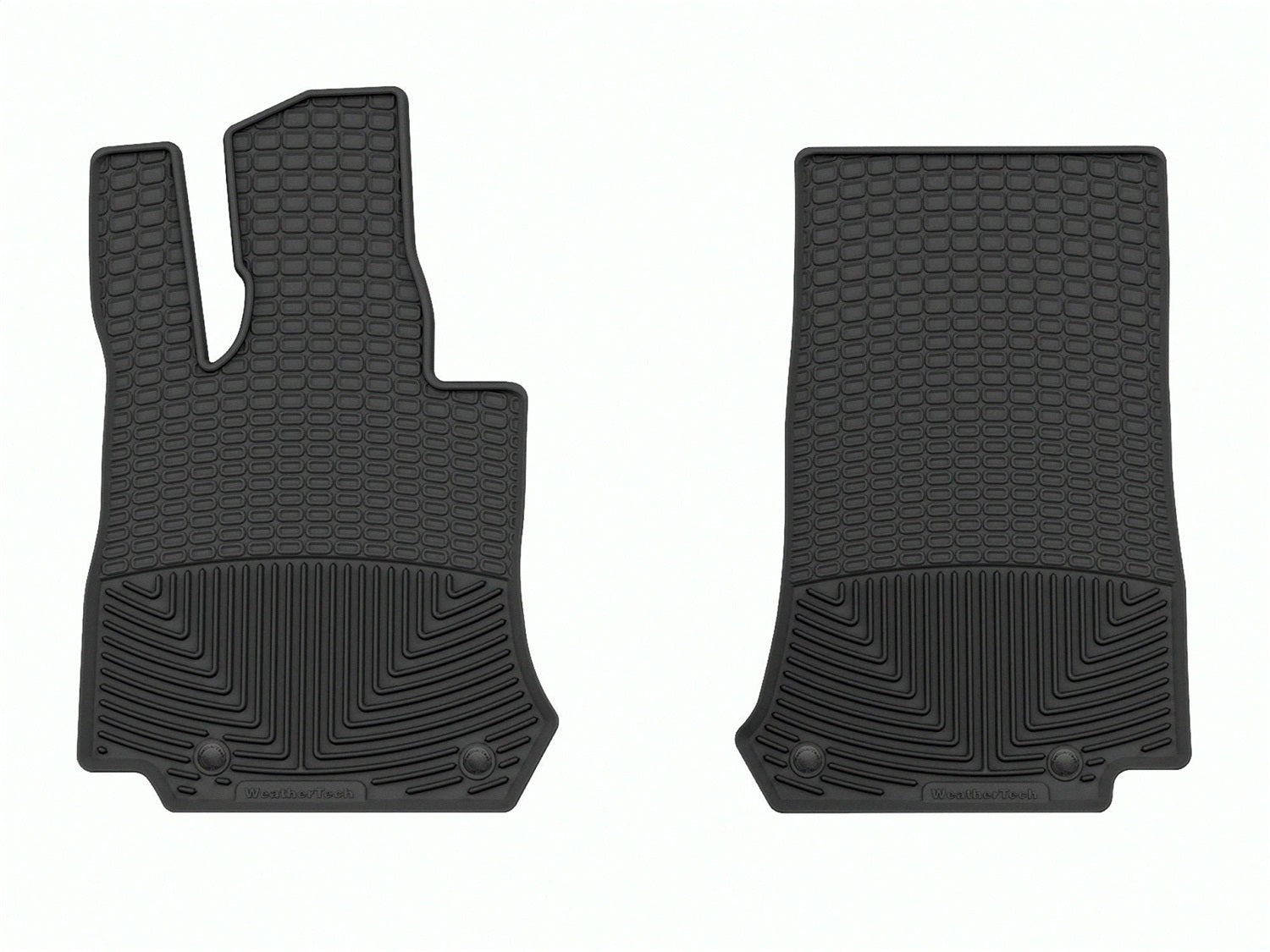 Weathertech - All Weather Floor Mats Black Front & Rear Set 16-23 Mercedes Benz GLC / 18-21 Mercedes Benz GLC63-AMG - W4