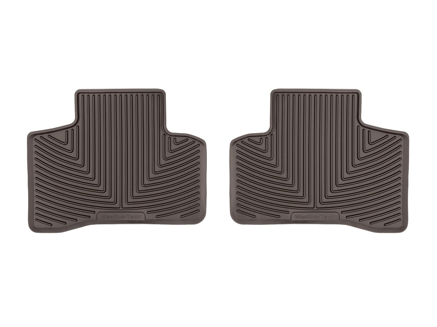 Weathertech - All Weather Floor Mats - Cocoa Rear 16-23 Mercedes Benz GLC / 18-21 Mercedes Benz GLC63-AMG - W443CO