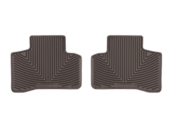 Weathertech - All Weather Floor Mats - Cocoa Rear 16-23 Mercedes Benz GLC / 18-21 Mercedes Benz GLC63-AMG - W443CO