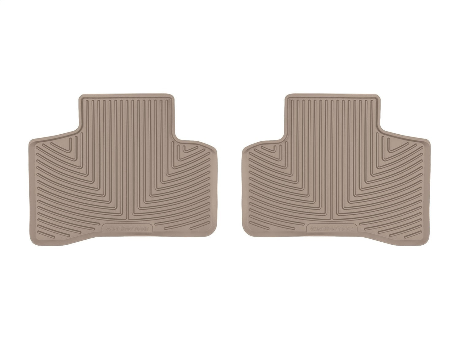Weathertech - All Weather Floor Mats - Tan Rear 16-23 Mercedes Benz GLC / 18-21 Mercedes Benz GLC63-AMG - W443TN