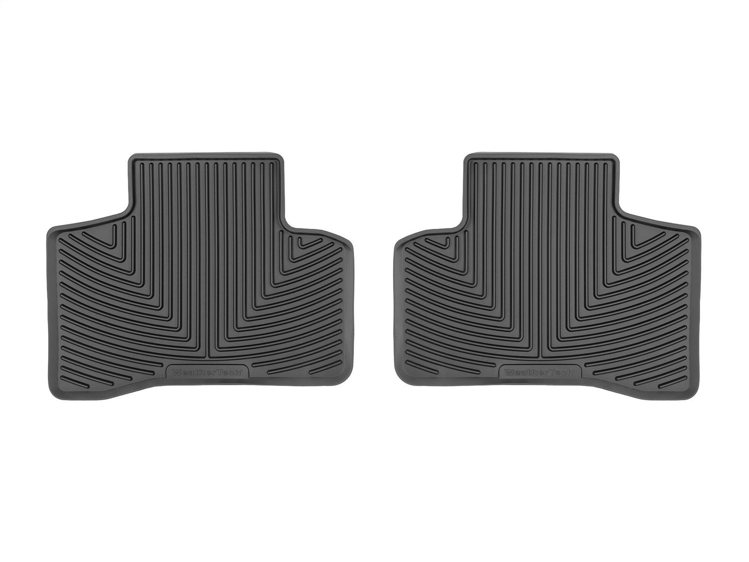 Weathertech - All Weather Floor Mats - Black Rear 16-23 Mercedes Benz GLC / 18-21 Mercedes Benz GLC63-AMG - W443