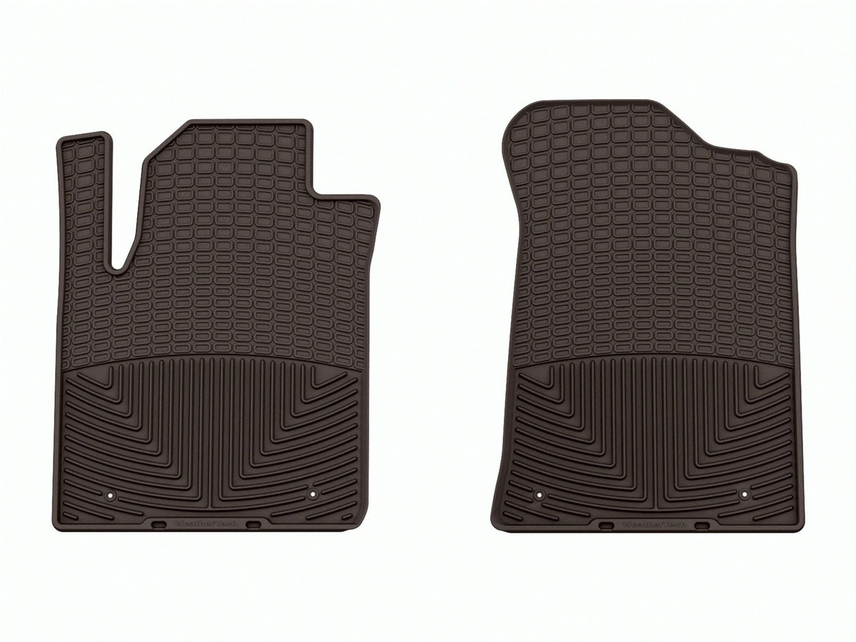 Weathertech - All Weather Floor Mats Cocoa Front & Rear Set 17-18 Nissan Armada - W445CO-W459CO