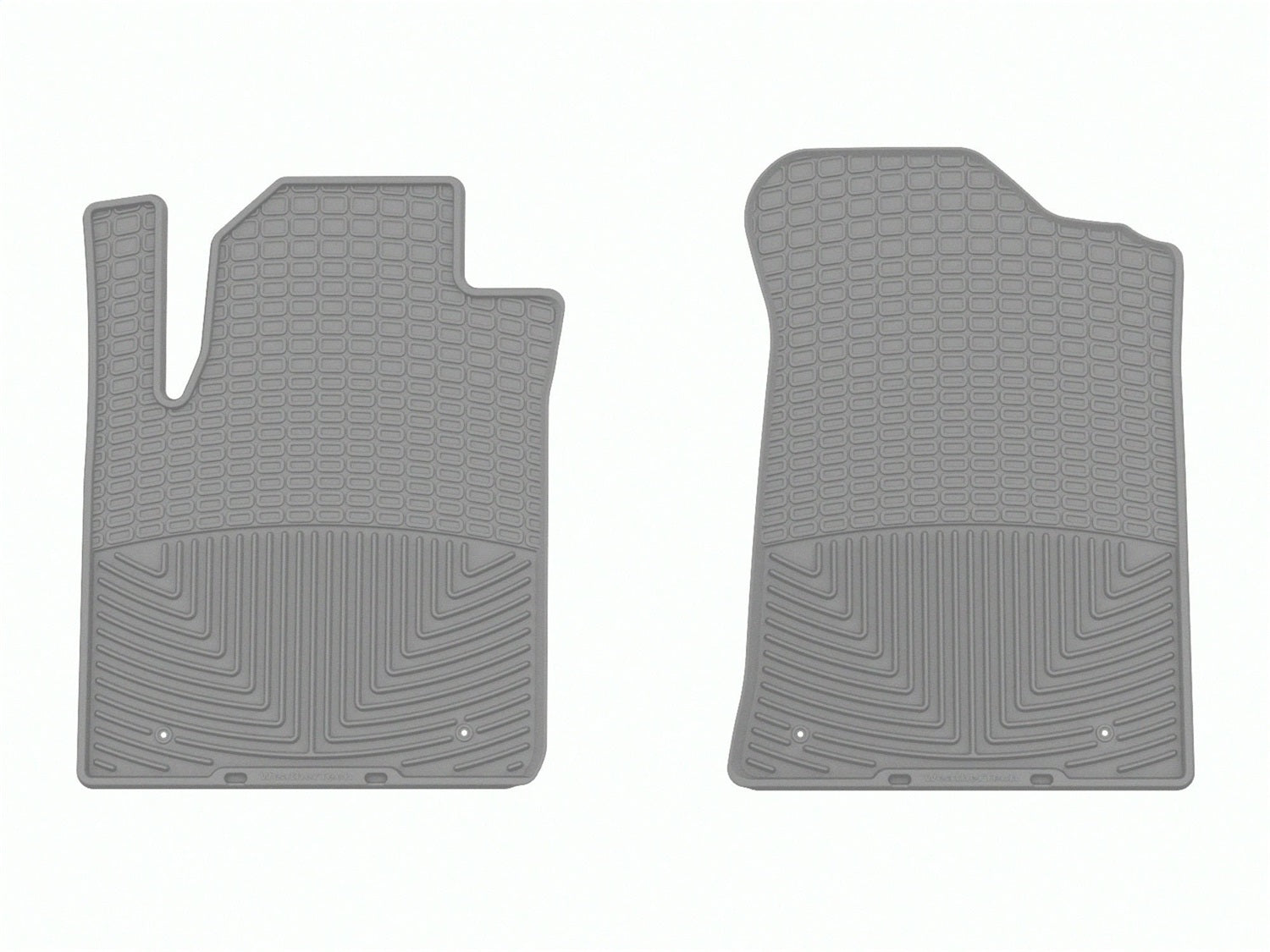 Weathertech - All Weather Floor Mats - Gray Front 17-18 Nissan Armada - W445GR