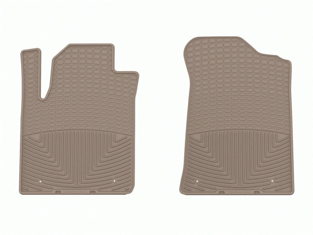Weathertech - All Weather Floor Mats Tan Front & Rear Set 17-18 Nissan Armada - W445TN-W459TN