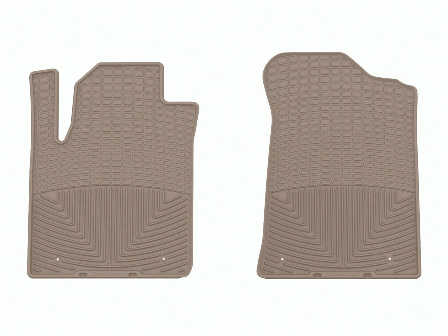 Weathertech - All Weather Floor Mats Tan Front & Rear Set 17-18 Nissan Armada - W445TN-W459TN