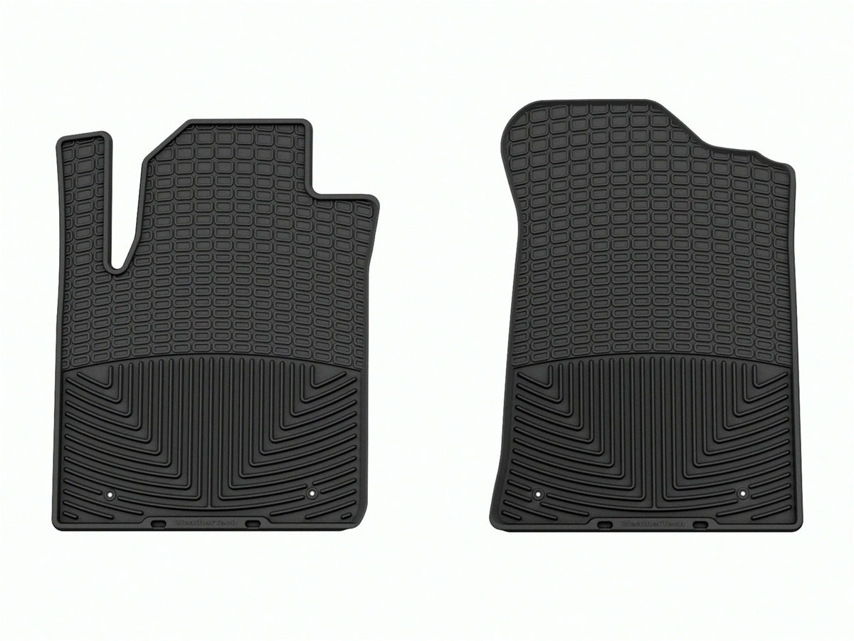 Weathertech - All Weather Floor Mats - Black Front 17-18 Nissan Armada - W445