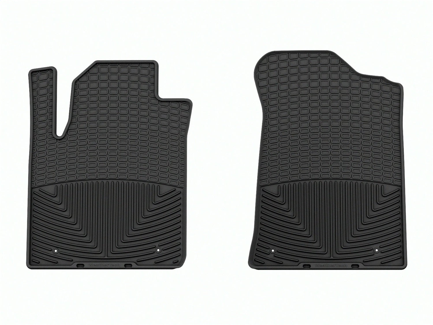 Weathertech - All Weather Floor Mats Black Front & Rear Set 17-18 Nissan Armada - W445-W459