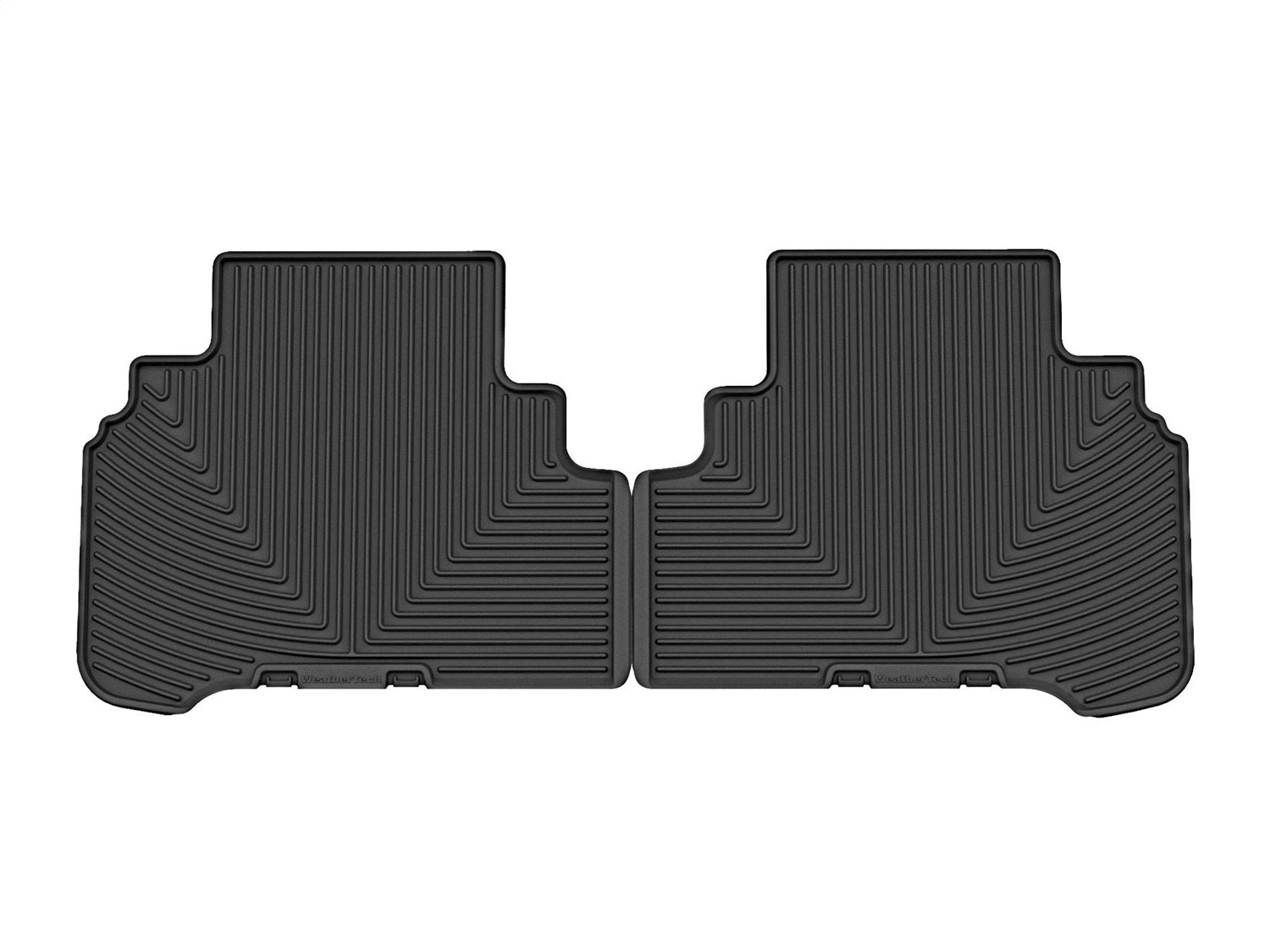 Weathertech - All Weather Floor Mats - Black Rear 17-23 Chevrolet Bolt-EV - W452